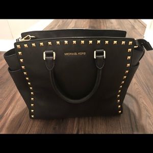 Michael Kors Leather Black Bag